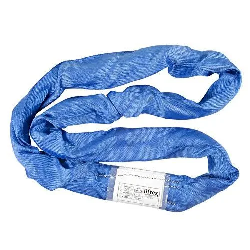 Blue Enr7 Endless Round Polyester Sling 21200 Pound Vertical 4 Ft