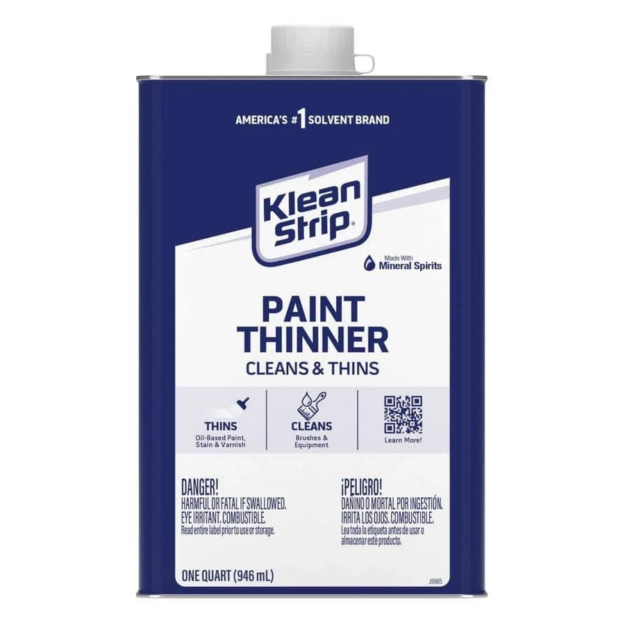 [KLEEN-STRIP-PAINT-THINNER-QUART] Klean Strip Paint Thinner 1 Quart