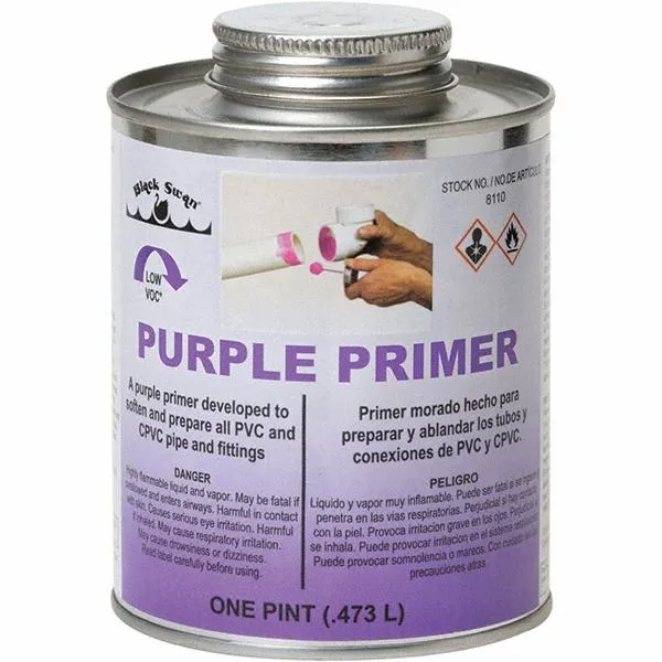 [BLKSWAN 08105] PURPLE PRIMER 1/2PINT