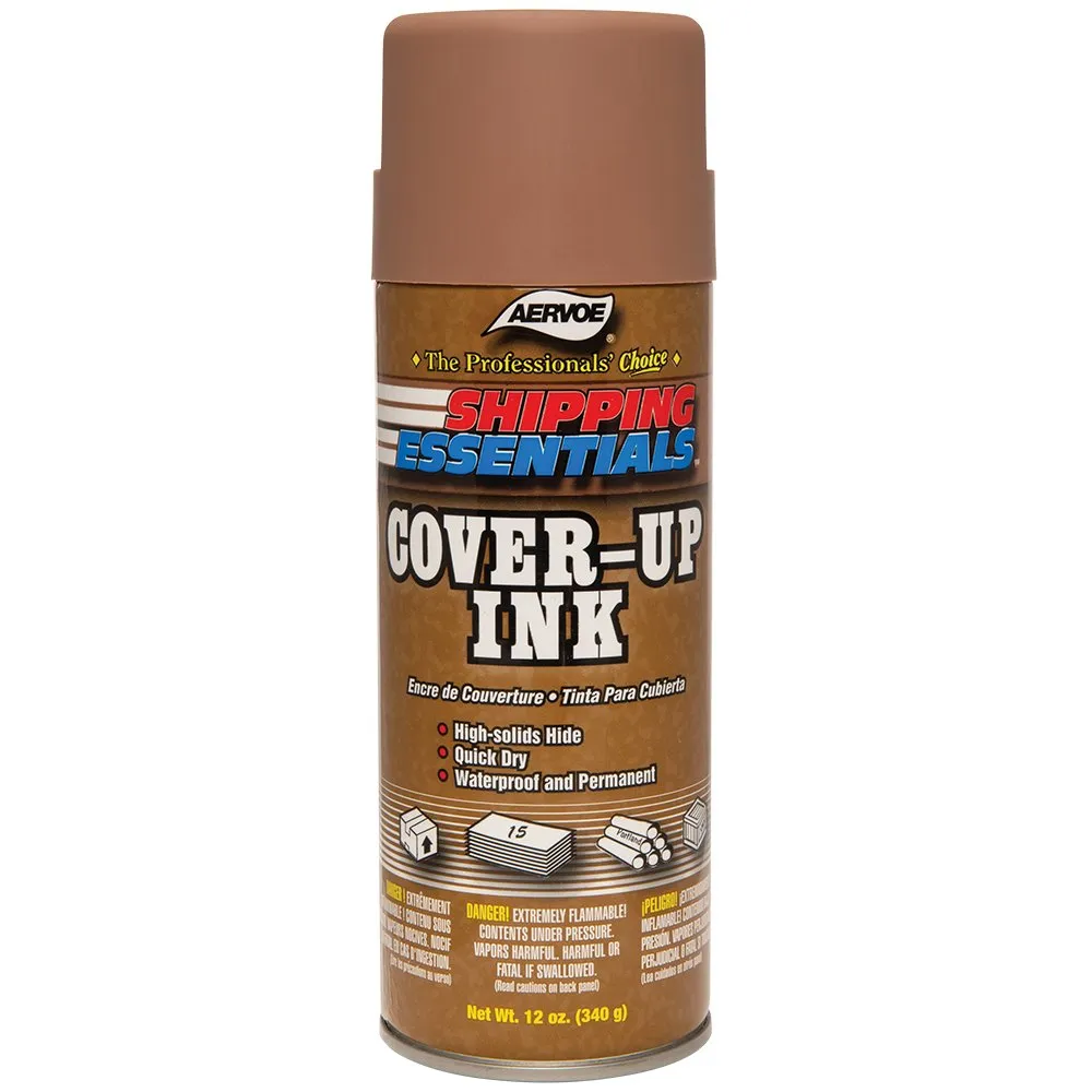 [AER 2811] Aervoe Cover-Up Ink 2811 Tan  12 Oz. Spray Can