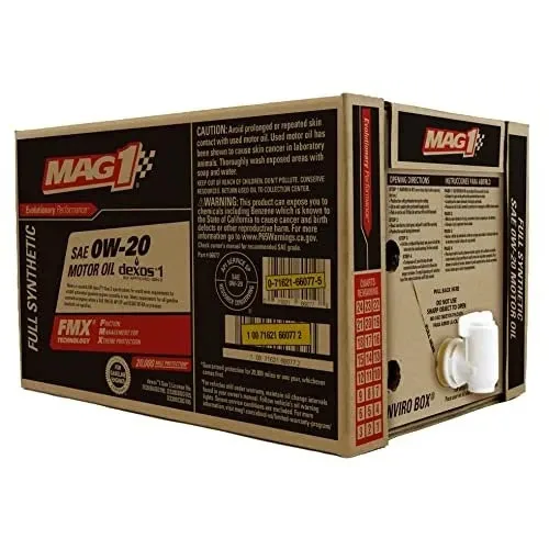 [MAG1-657219] MAG1 657219  6 gallon enviro box Full Synthetic, SAE 0W20