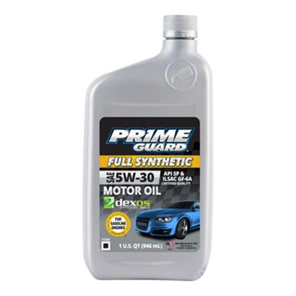 Prime Guard Full Synthetic 5W-30 Motor Oil, 32 Oz., Model# PGSYN530
