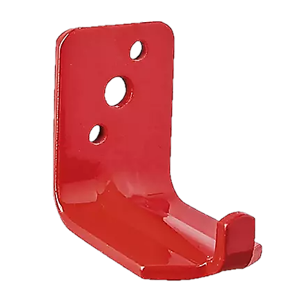 [BRACKET 20-HOOKRED] Hook Style Wall Bracket for 20# Fire Extinguishers