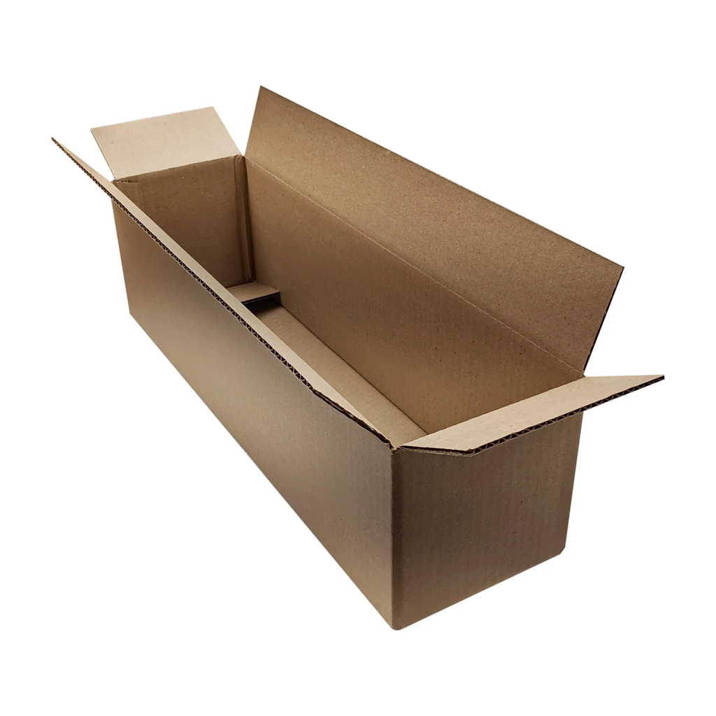 22 × 6 × 6" Corrugated Shipping Boxes  25/Bundle