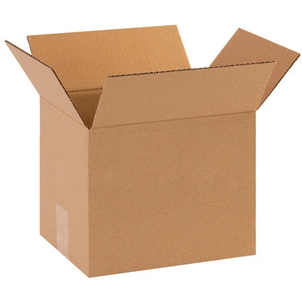 [BOX10X8X10] 10 × 8 × 10" Corrugated Shipping Boxes, 25/Bundle