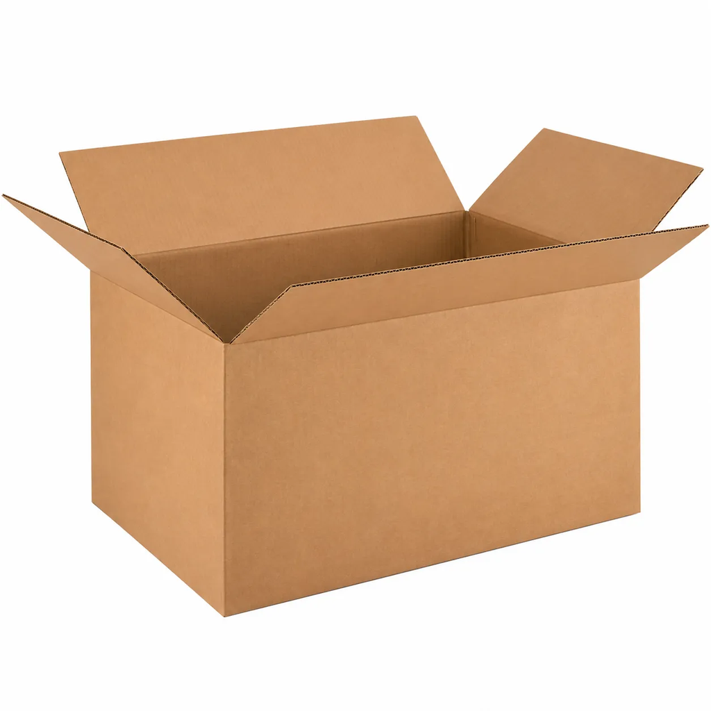 22 × 13 × 15" Corrugated Shipping Boxes, 25/Bundle