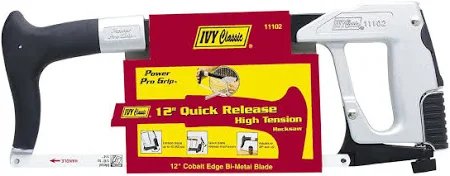[IC-11102] Ivy Classic 11102 Pro Grip 12 Inch Quick Release High Tension Hack Saw
