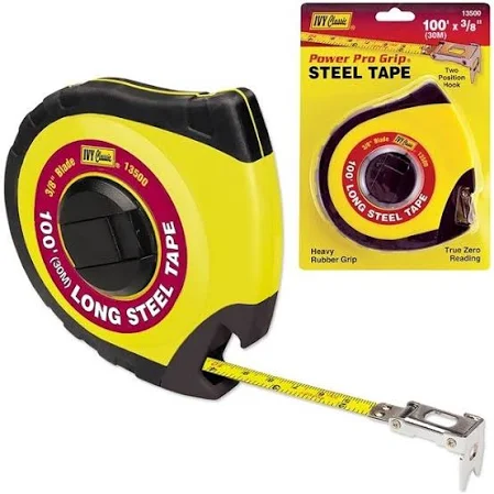 [IC-13500] Ivy Classic 13500 Steel Tape Measure 100 Foot