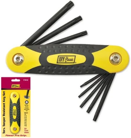[IC-17012] Ivy Classic 17012 Torx Tamper Resistant Key Set