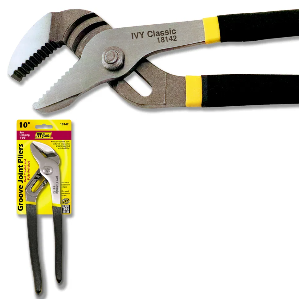 Ivy Classic 18142 10 Inch Groove Joint Pliers