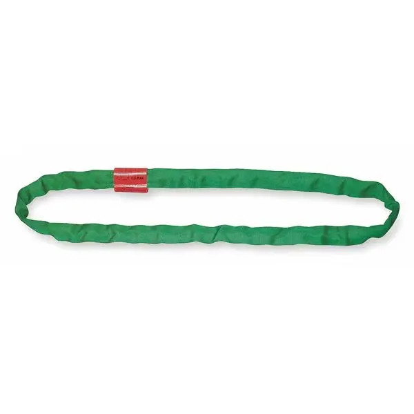 Green ENR2 Endless Round Polyester Sling 5300 Vertical 10'
