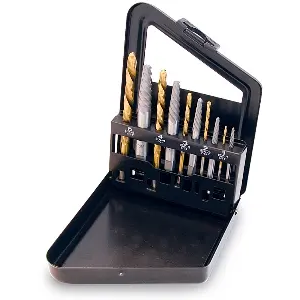 [16013] Titan 10 pc. Screw Extractor/Left Hand Drill Bit