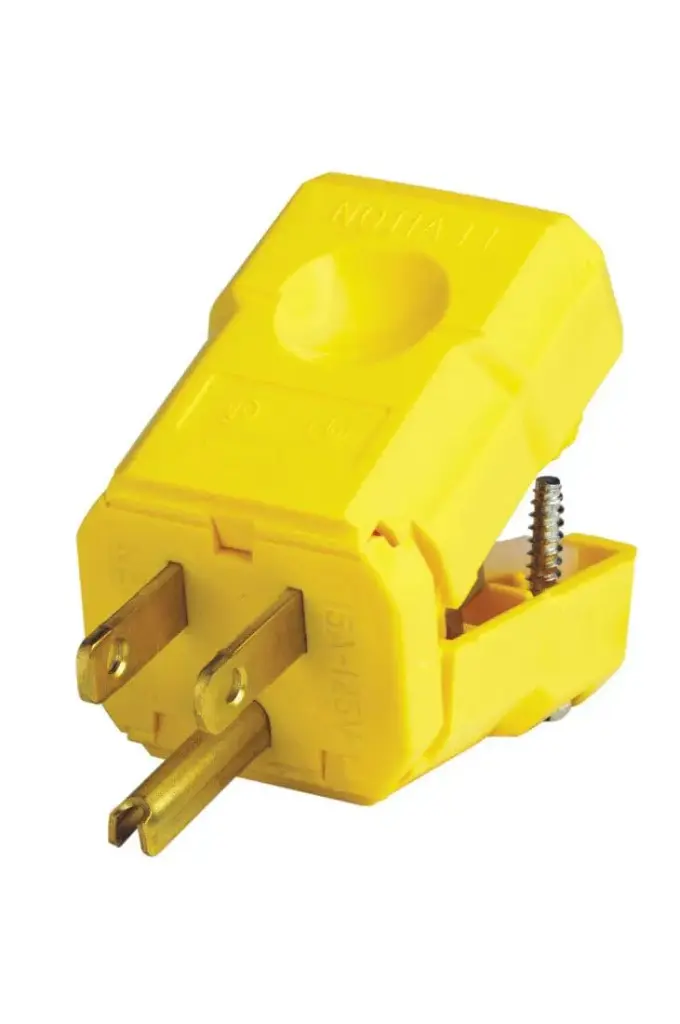 Leviton 5256‑VY Python Straight‑Blade Plug