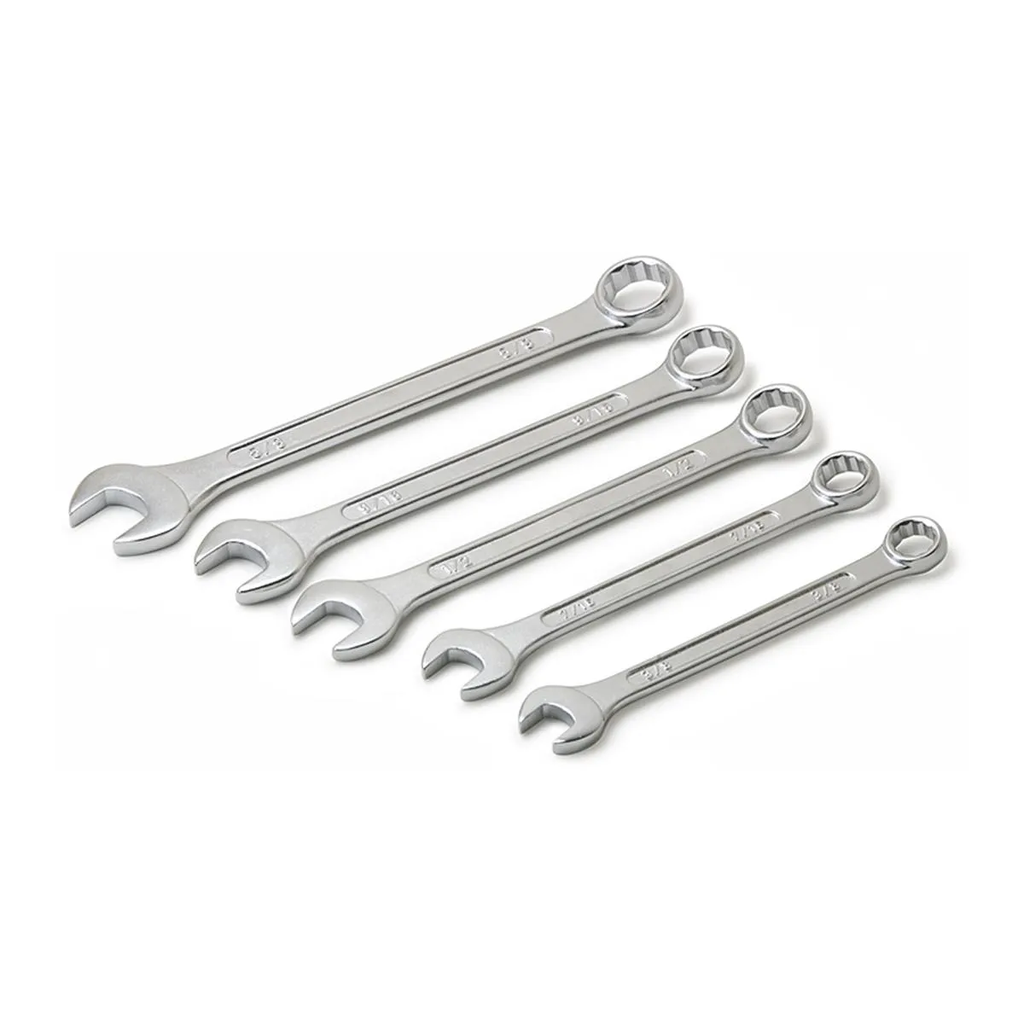 [TIT17384] 5 pc. 12 Pt. SAE Combination Wrench Set
