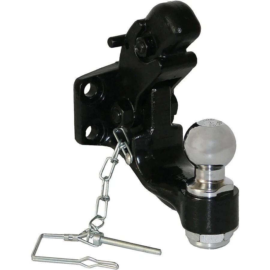 [BUYERS-SAFBP760A] Buyers Products Bp760A 30 Ton Cap. Forges Swivel Pintle Hook Black