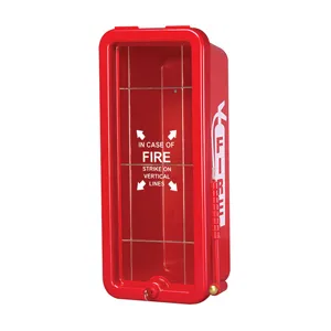 New FC5R  5 lb. FireTech™ Molded Fire Extinguisher Cabinet, Red