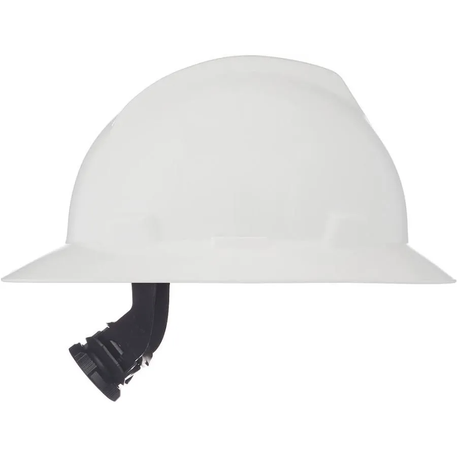 Hard Hat Full Brim V Gard Fas Trac Susp