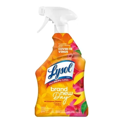 [LYSOLCLEAN32] Lysol Brand New Day All Purpose Cleaner 32 Oz Spray Bottle With Mango And Hybiscus