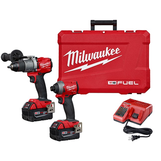 [MIL-2997-22] Milwaukee 2997-22 Combo Tool Set 18 Volt