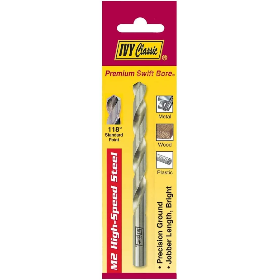 [IVY 01110] Ivy Classic 01110  5/32"  M2 High-Speed Steel Drill Bit