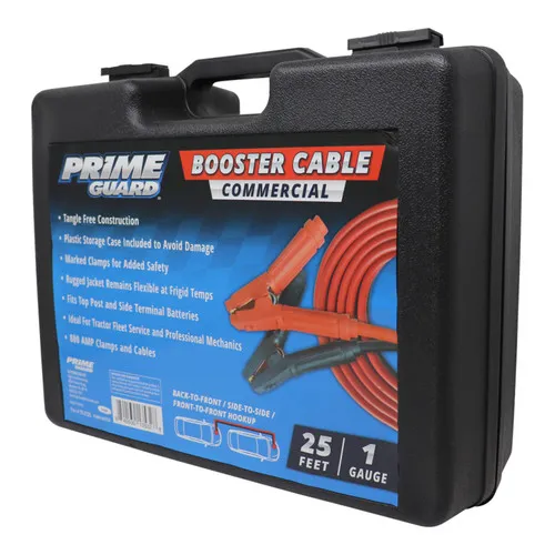 Prime Guard 752125 25 Foot 1 Gauge Jumper Cables