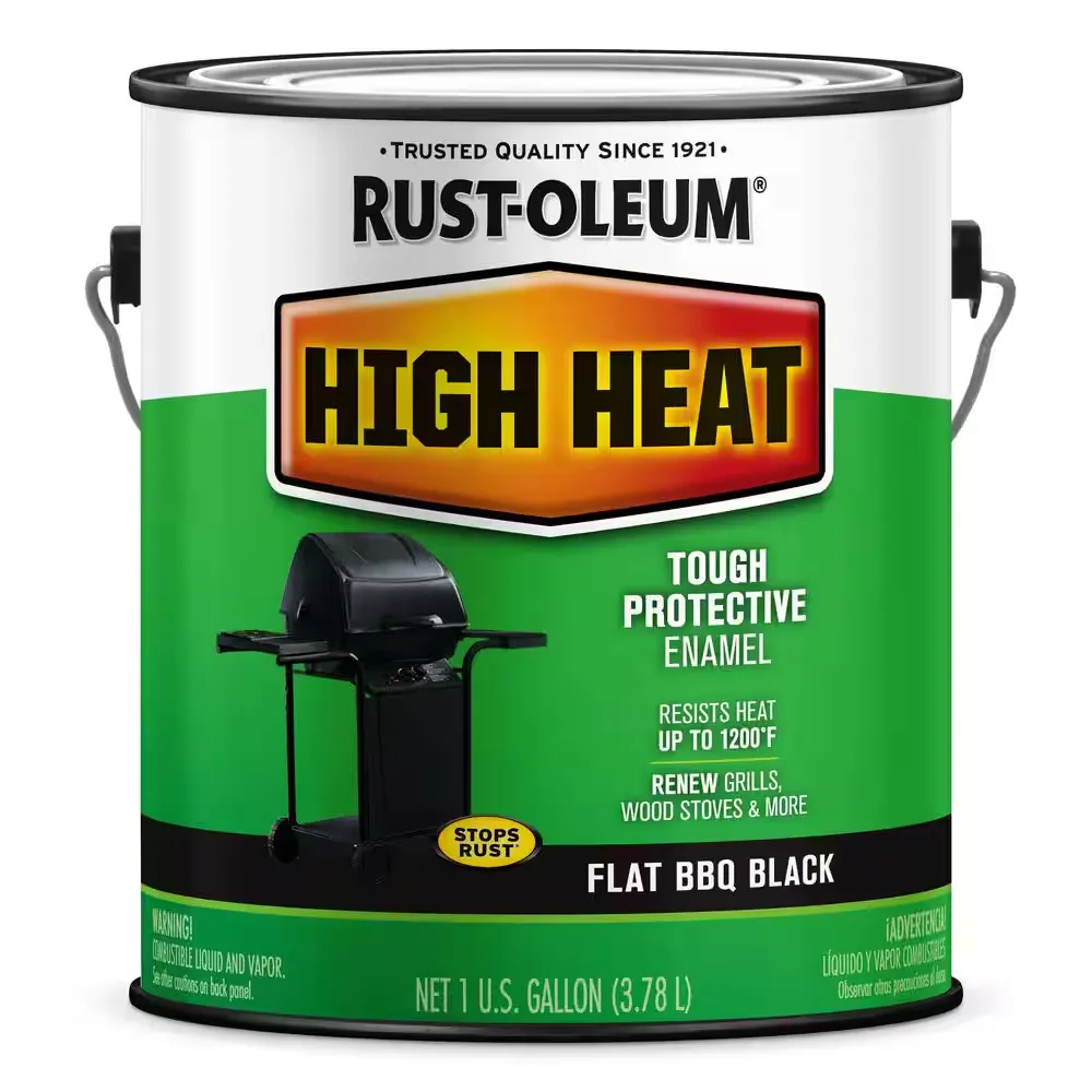 Rust-Oleum 233967 High Heat Flat Black 1 Gallon