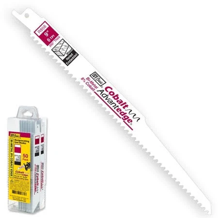 [IVY 28376] Ivy Classic 28376 Reciprocating Saw Blades 50 PACK 9" 6 TPI