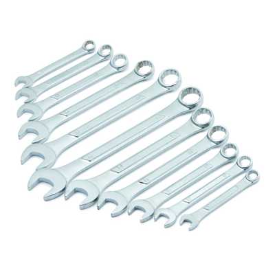 [TIT 17328] 11 pc. 12 pt. Metric Raised Panel Combination Wrench Set