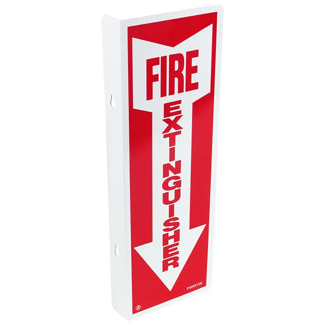 4 Inch X 12 Inch Aluminum 90 Degree Angle Sign
